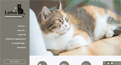 Desktop Screenshot of larkinvet.com
